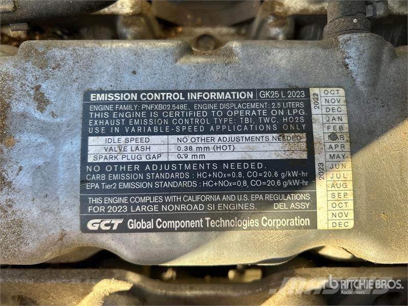 Doosan GC25S-9 4600 lb Cushion Tire Forklift Kahveltõstukid - muud
