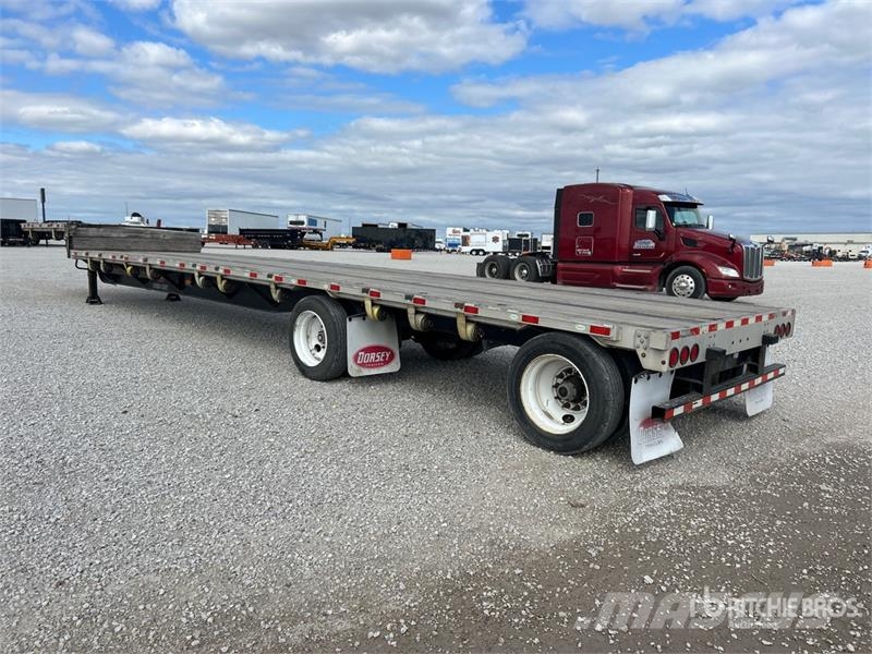 Dorsey 47 ft T/A Step Deck Trailer Tieflader