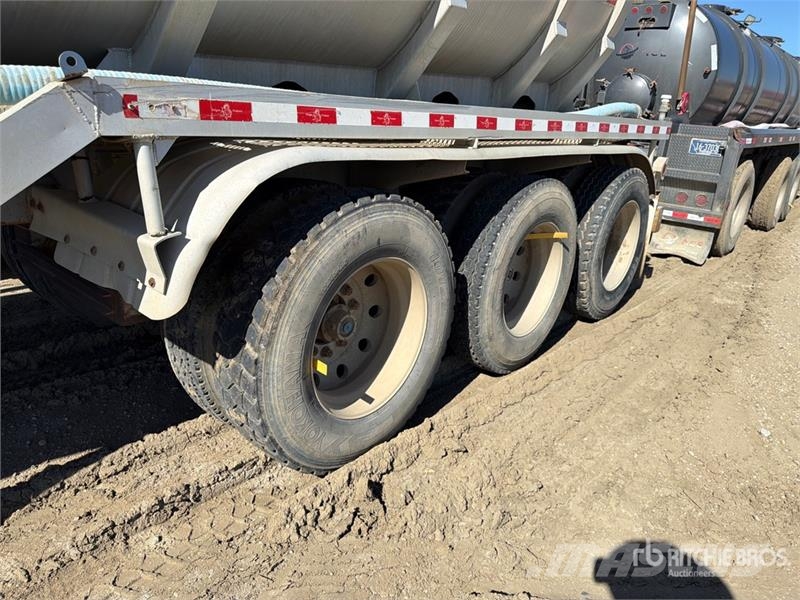 Dragon 10500 gal Tri/A Vacuum Tanker Trailer Prikolice za cisterne