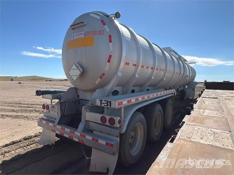 Dragon 10500 gal Tri/A Vacuum Tanker Trailer Prikolice za cisterne