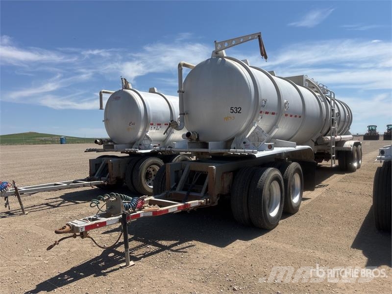 Dragon 407 7400 gal Quad/A Pup Tanker Trailer Прицепы-цистерны