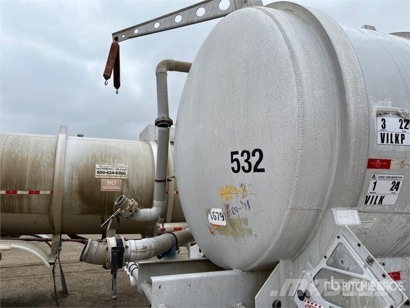 Dragon 407 7400 gal Quad/A Pup Tanker Trailer Tank prikolice