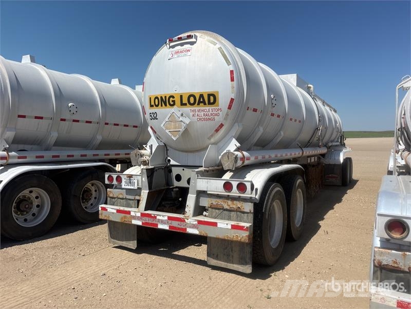 Dragon 407 7400 gal Quad/A Pup Tanker Trailer Прицепы-цистерны