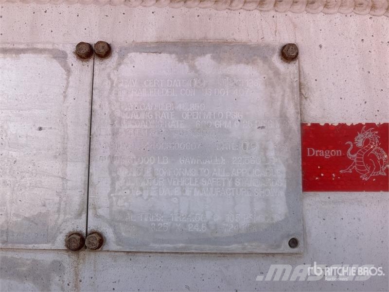 Dragon 407 7400 gal Quad/A Pup Tanker Trailer Прицепы-цистерны