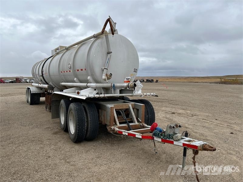 Dragon 407 7400 gal Quad/A Pup Tanker Trailer Tank prikolice