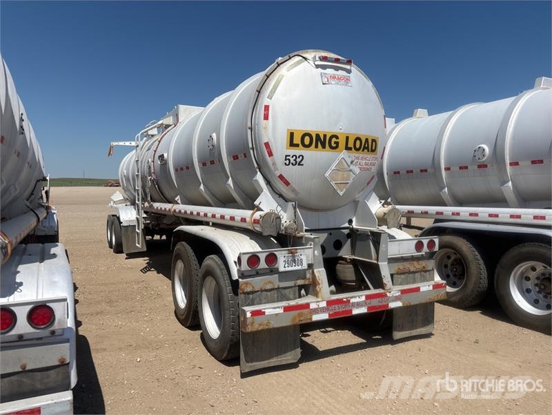 Dragon 407 7400 gal Quad/A Pup Tanker Trailer Прицепы-цистерны