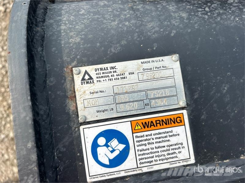 Dynamax 7992D1 166 in Cushion Dozer Blade - Fits K Πτερύγια