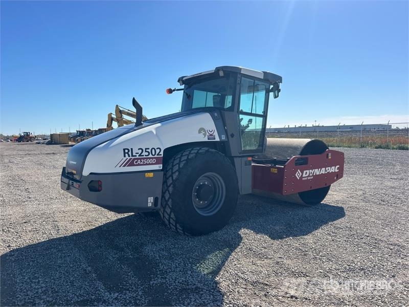 Dynapac CA2500D Smooth Drum Compactor 振動ローラ