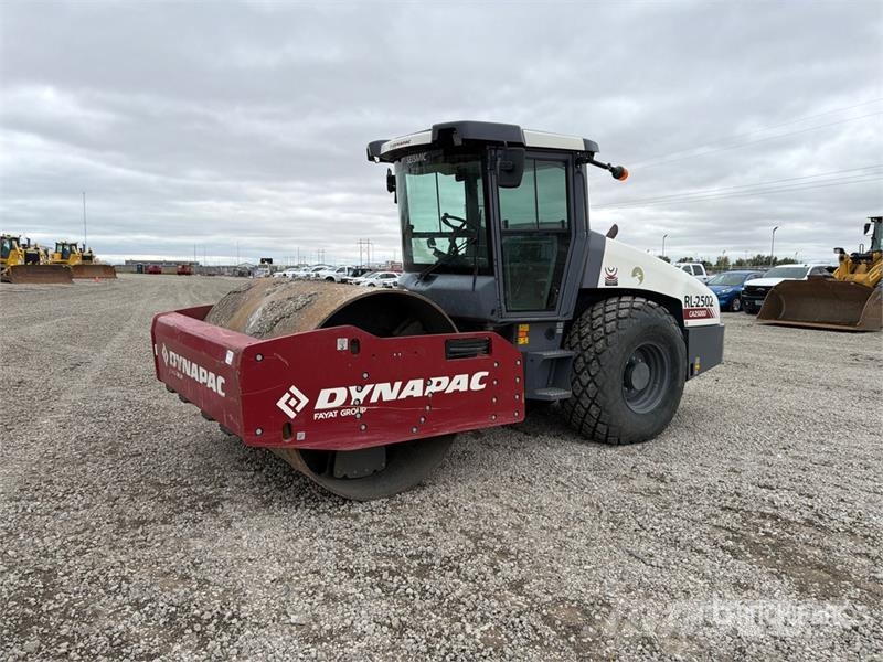 Dynapac CA2500D Smooth Drum Compactor Ühe trumliga rullid