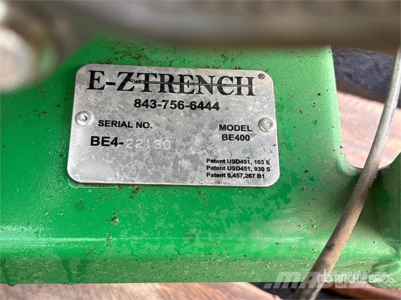 E-Z Trench Trench BE400 Rototiller Kardánhajtású ekék és Forgó-boronák