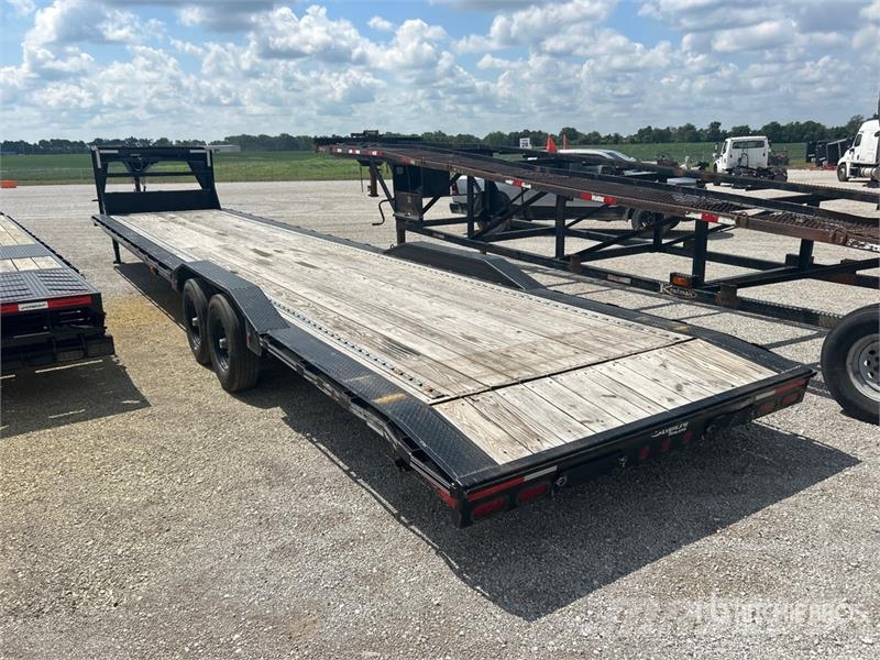 East Mfg Texas Trailers 40 ft T/A Gooseneck Equipment Trail مقطورات مركبات نقل