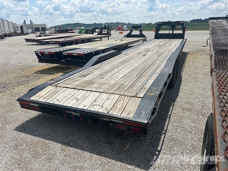 East Mfg Texas Trailers 40 ft T/A Gooseneck Equipment Trail مقطورات مركبات نقل