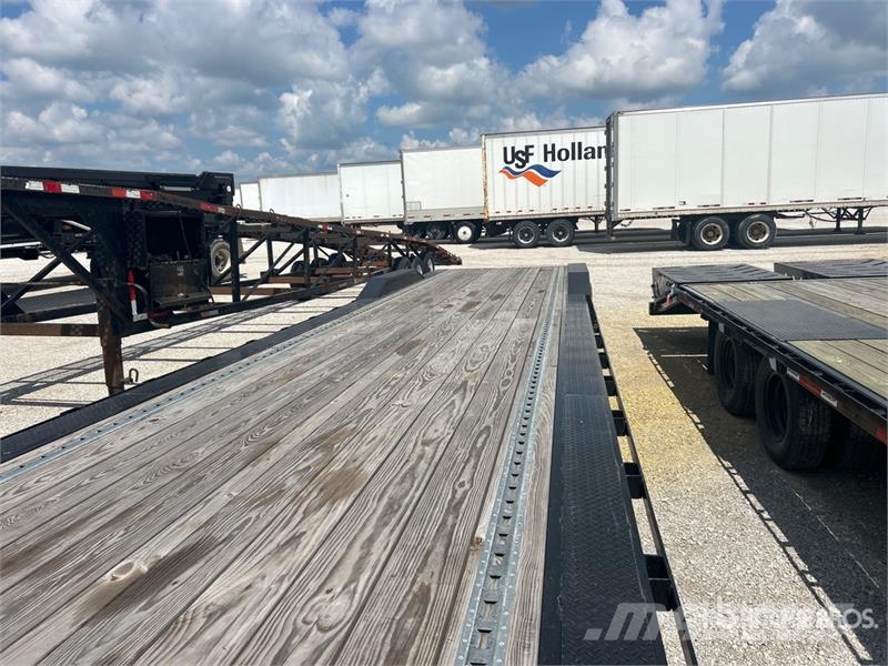 East Mfg Texas Trailers 40 ft T/A Gooseneck Equipment Trail مقطورات مركبات نقل