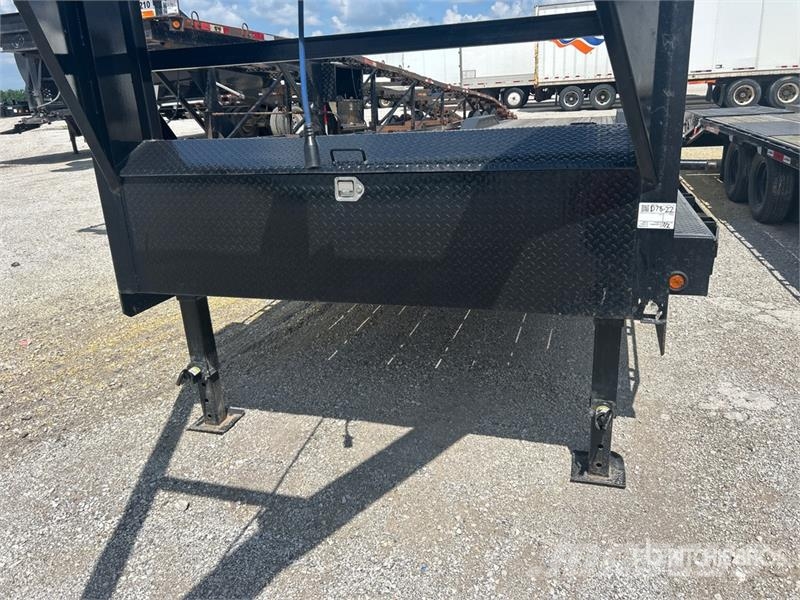 East Mfg Texas Trailers 40 ft T/A Gooseneck Equipment Trail مقطورات مركبات نقل