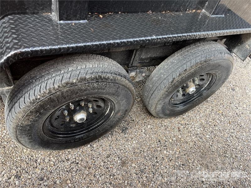 ED Trailers 14 ft 0 in T/A Dump Utility Trailer مقطورات قلابة