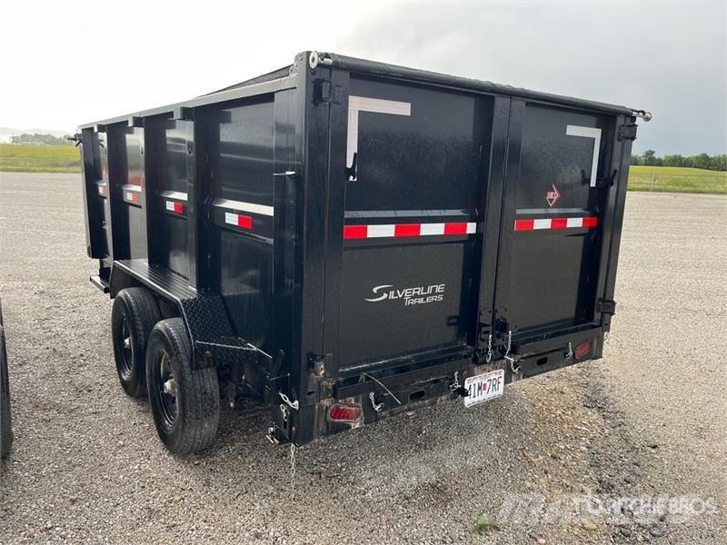 ED Trailers 14 ft 0 in T/A Dump Utility Trailer مقطورات قلابة
