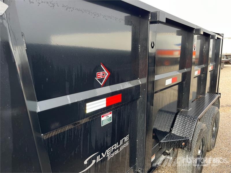 ED Trailers 14 ft 0 in T/A Dump Utility Trailer مقطورات قلابة