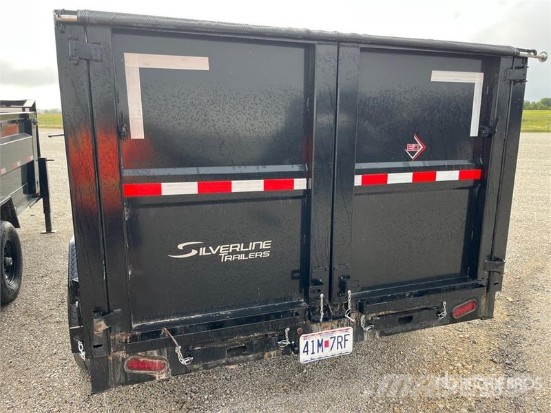 ED Trailers 14 ft 0 in T/A Dump Utility Trailer مقطورات قلابة