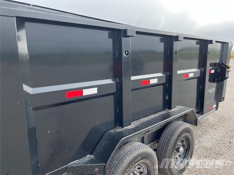 ED Trailers 14 ft 0 in T/A Dump Utility Trailer مقطورات قلابة