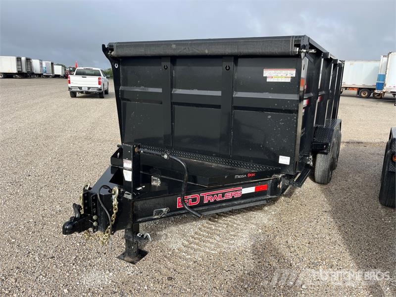 ED Trailers 14 ft 0 in T/A Dump Utility Trailer مقطورات قلابة