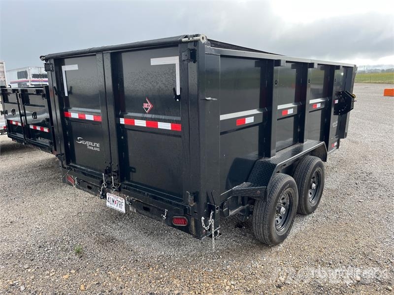 ED Trailers 14 ft 0 in T/A Dump Utility Trailer مقطورات قلابة