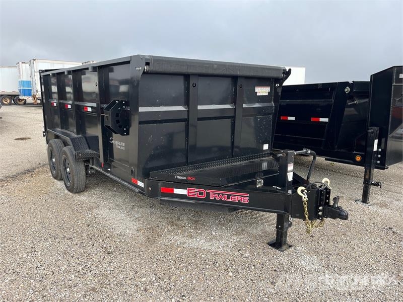 ED Trailers 14 ft 0 in T/A Dump Utility Trailer مقطورات قلابة