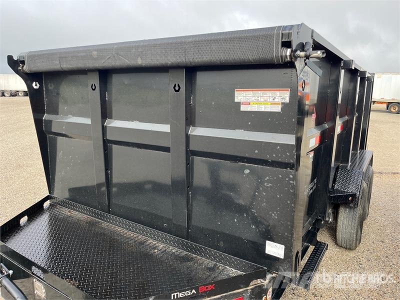 ED Trailers 14 ft 0 in T/A Dump Utility Trailer مقطورات قلابة