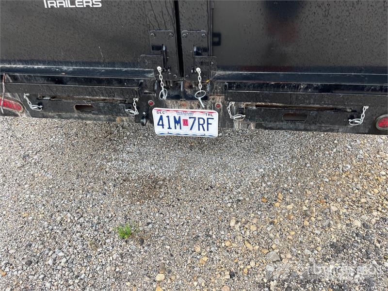 ED Trailers 14 ft 0 in T/A Dump Utility Trailer مقطورات قلابة