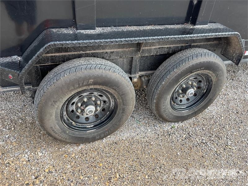 ED Trailers 14 ft 0 in T/A Dump Utility Trailer مقطورات قلابة