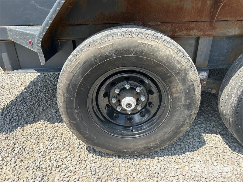 ED Trailers 16 ft T/A Dump Utility Trailer Sklápěcí přívěsy