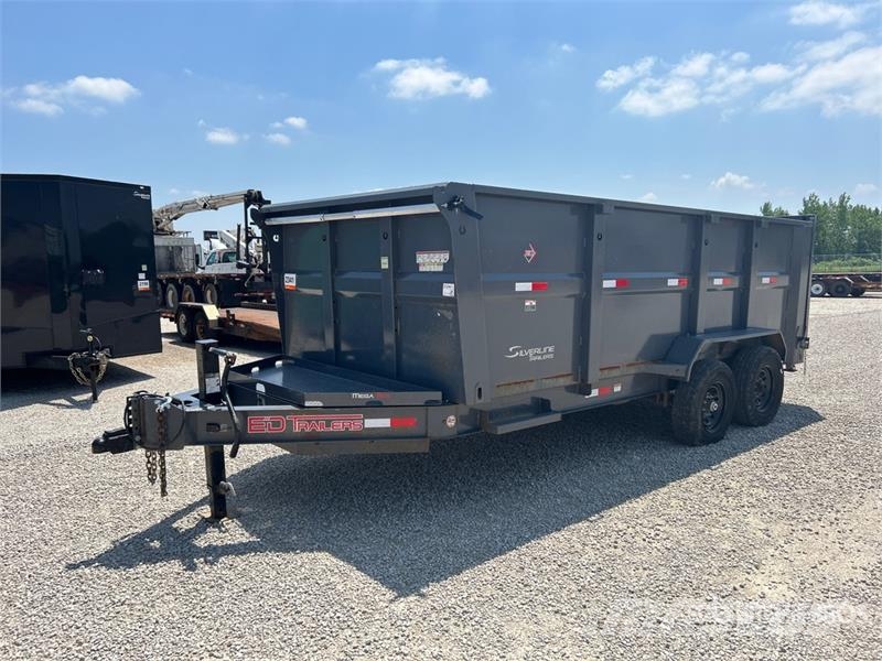 ED Trailers 16 ft T/A Dump Utility Trailer Sklápěcí přívěsy