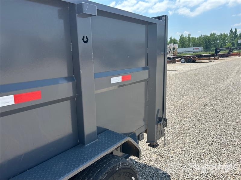 ED Trailers 16 ft T/A Dump Utility Trailer Sklápěcí přívěsy