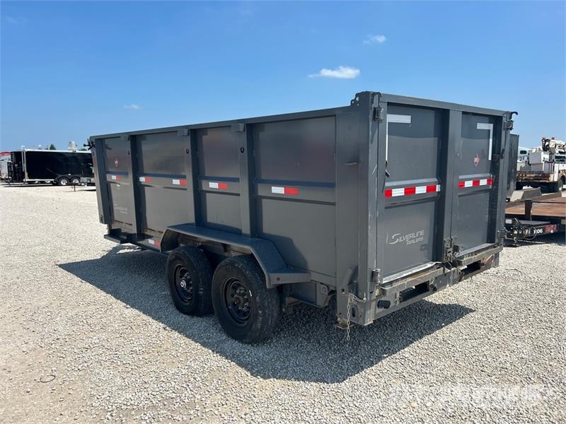 ED Trailers 16 ft T/A Dump Utility Trailer Sklápěcí přívěsy