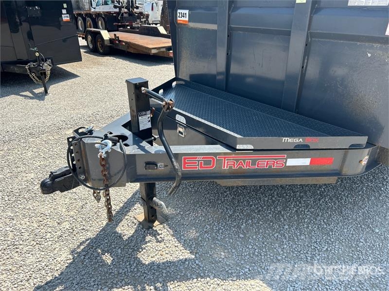 ED Trailers 16 ft T/A Dump Utility Trailer Sklápěcí přívěsy