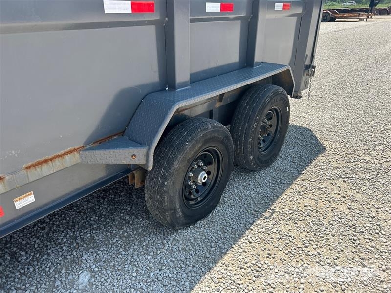 ED Trailers 16 ft T/A Dump Utility Trailer Sklápěcí přívěsy