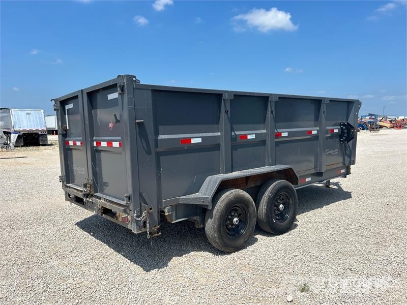 ED Trailers 16 ft T/A Dump Utility Trailer Sklápěcí přívěsy