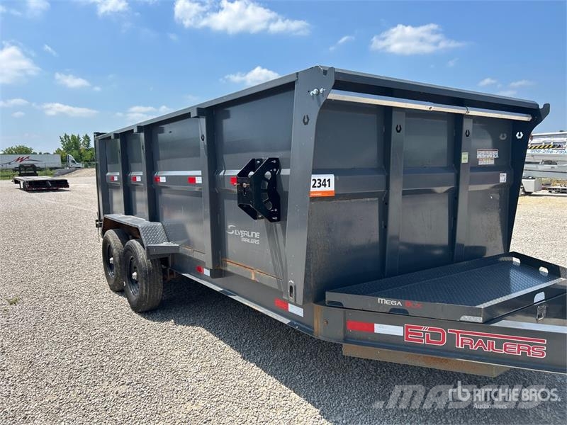 ED Trailers 16 ft T/A Dump Utility Trailer Sklápěcí přívěsy