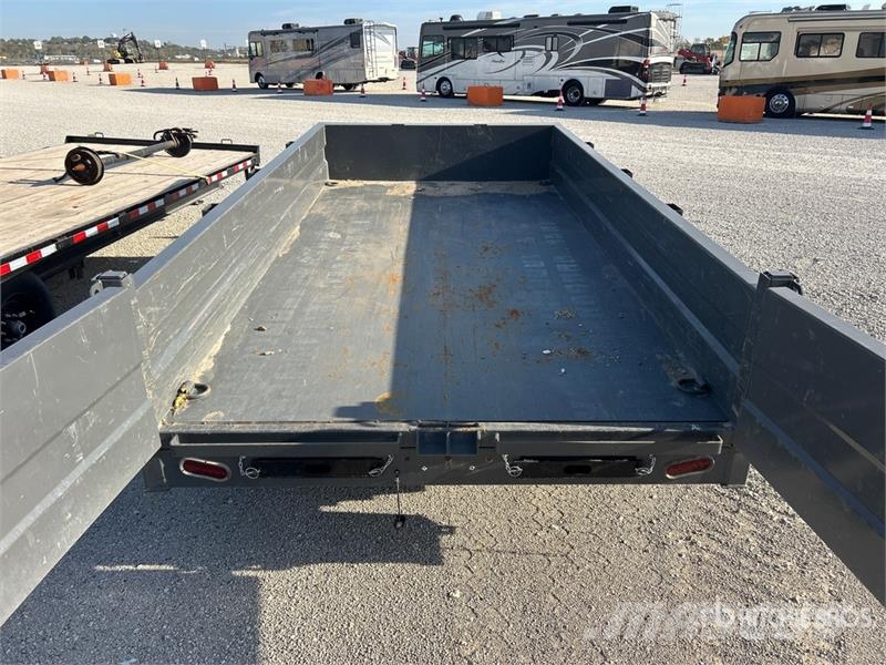 ED Trailers GDT83142716S-BP 14 ft 0 in T/A Dump Utili Pašizgāzējs