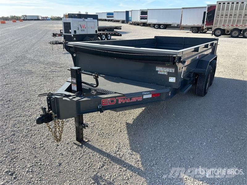 ED Trailers GDT83142716S-BP 14 ft 0 in T/A Dump Utili Pašizgāzējs