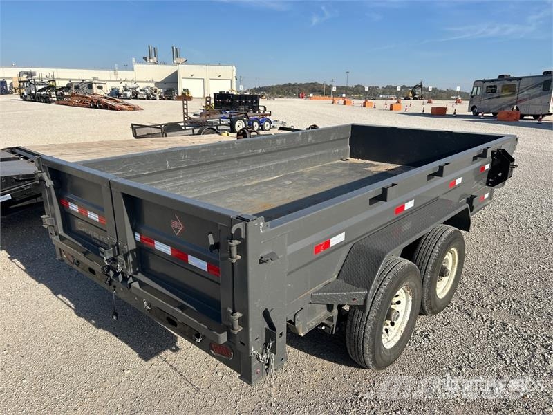 ED Trailers GDT83142716S-BP 14 ft 0 in T/A Dump Utili Pašizgāzējs