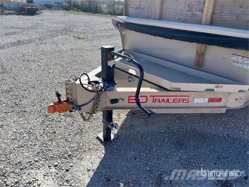 ED Trailers Silverline trailers 14 ft 2 in T/A Dump U Tipphengere