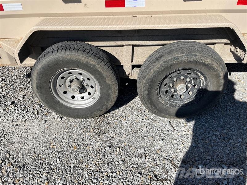 ED Trailers Silverline trailers 14 ft 2 in T/A Dump U Tipphengere