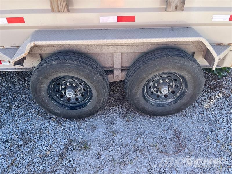 ED Trailers Silverline trailers 14 ft 2 in T/A Dump U Tipphengere