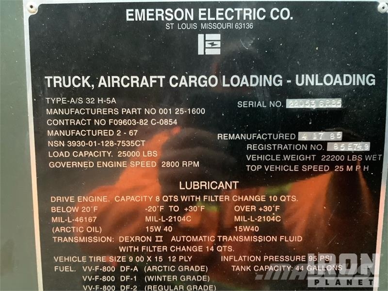 Emerson Electric A/S 32H-5A Ride-On Cargo loader Ostale poljoprivredne mašine