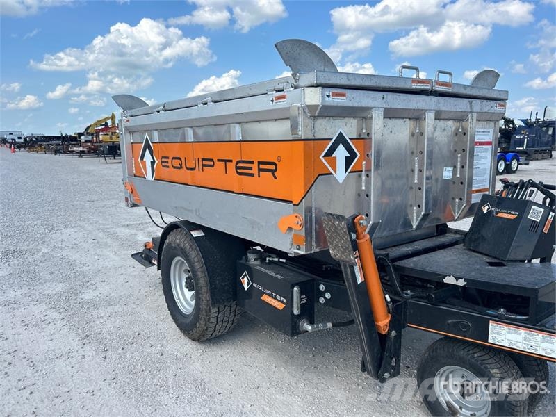Equipter 4000 9 ft S/A Dump Utility Trailer 自卸拖车