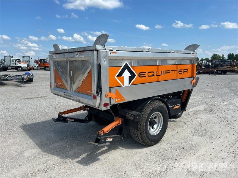 Equipter 4000 9 ft S/A Dump Utility Trailer 自卸拖车