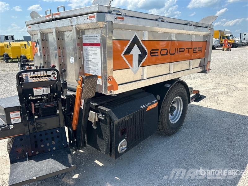 Equipter 4000 9 ft S/A Dump Utility Trailer 自卸拖车