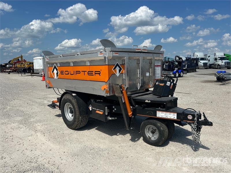 Equipter 4000 9 ft S/A Dump Utility Trailer 自卸拖车