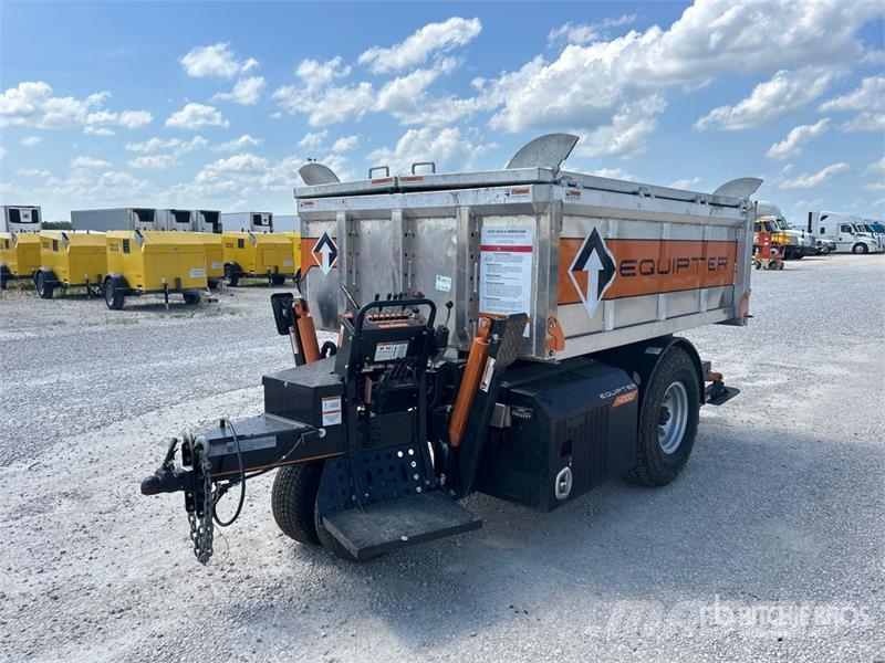 Equipter 4000 9 ft S/A Dump Utility Trailer Kiper prikolice