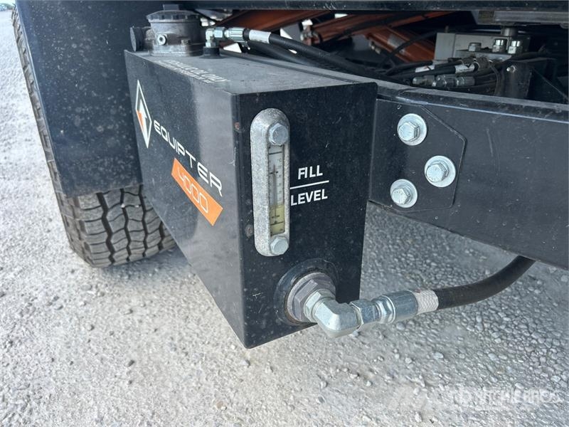Equipter 4000 9 ft S/A Dump Utility Trailer 自卸拖车
